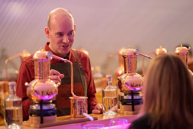 2 hour Gin School Experience in Aberdeen - Distilling on a Copper Alembic Mini-Still