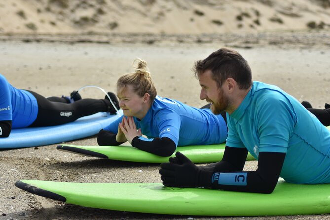 2 hour private surf lesson! (Up to 2 people) - Seeing wildlife and Scottish coast up close, without leaving your board behind