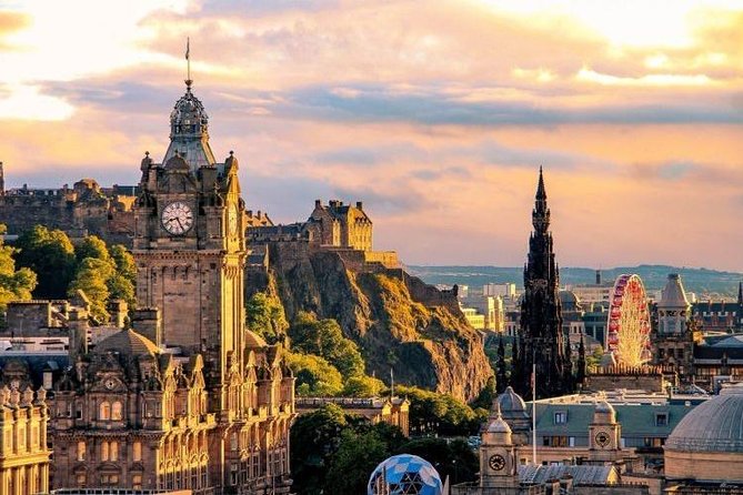 Arrival Transfer: Airport EDI to Edinburgh by Luxury Van - Where this pickup and drop actually take you