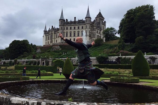 BMW SUV Tour of the Scottish Highlands with Kilted Guide - Falls of Shin for Atlantic Salmon Views and Rugged Air