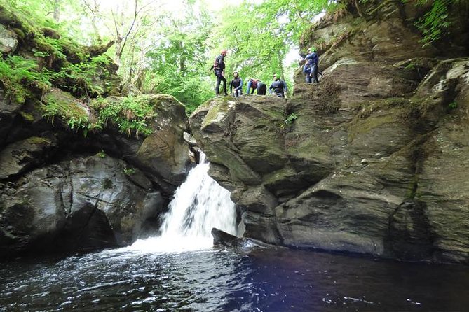 Canyoning Half-Day Trip at Keltneyburn from Aberfeldy - What you actually do in the canyon: swimming, climbing, cliff jumping