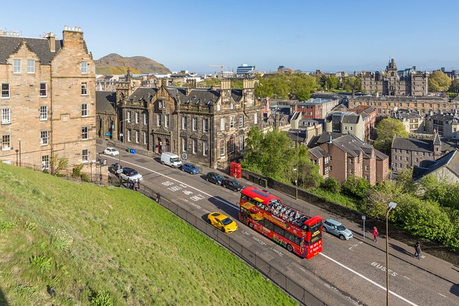 City Sightseeing Edinburgh Hop-On Hop-Off Bus Tour + Kids Go Free - The view-and-story combo that makes Edinburgh easier