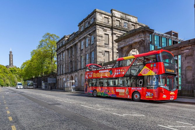 City Sightseeing Edinburgh Hop-On Hop-Off Bus Tour + Kids Go Free - The audio system: 9 languages, free headphones, and kids commentary
