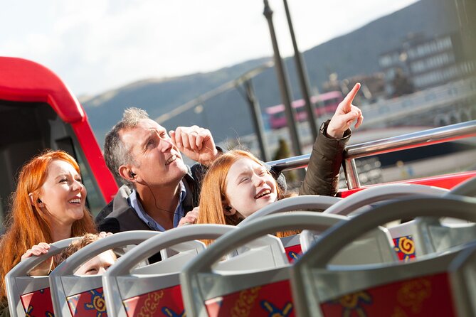 City Sightseeing Edinburgh Hop-On Hop-Off Bus Tour + Kids Go Free - Open-top double-decker comfort: how to ride in Edinburgh weather