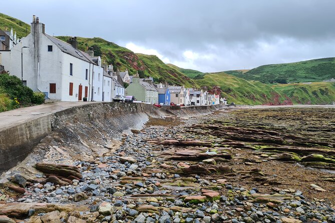 Coastal Villages of Aberdeenshire - Fraserburgh’s busy harbor, Kinnaird Head lighthouse, and lunch time