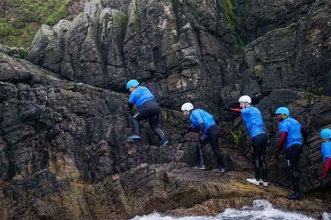 Coasteering Adventure at Portknockie and Bow Fiddle Rock - Challenge levels that actually fit real people