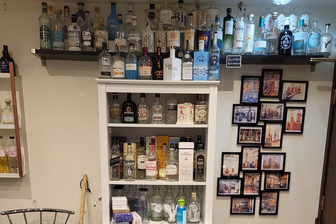 Distill a bottle of Gin on mini copper stills - A mini distillery room in Edinburgh, right off the Cumberland Bar