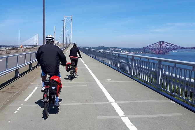 Edinburgh Bridges & Countryside BIke & Ebike Tour with Transfers - Stop 4: South Queensferry lunch, views, and Forth Bridge drama