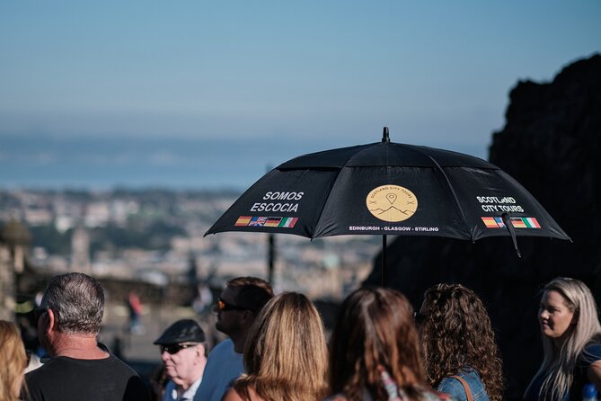 Edinburgh Castle Guided Walking Tour & Holyrood Palace Ticket - What to expect in the field: wind, noise, and how the guide voice may carry