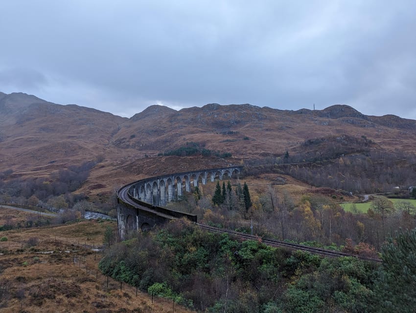 Edinburgh: Harry Potter, Glenfinnan & Highlands Private Tour - Glenfinnan Viaduct: catching the Hogwarts Express when timing cooperates