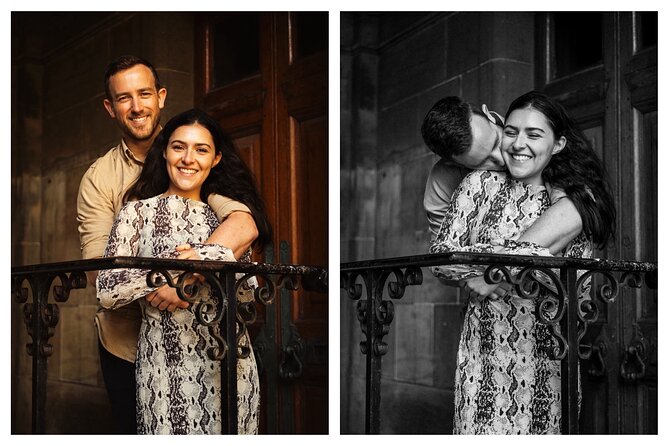 Edinburgh Photoshoot for Couples, Families & Solo Travellers - Weather-proofing your photos in Edinburgh’s real conditions