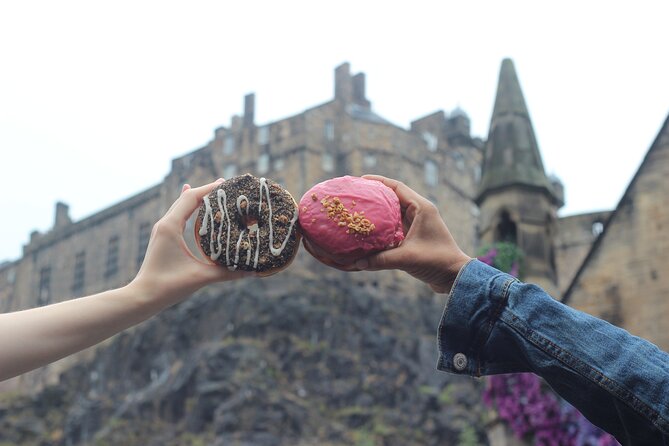 Edinburgh’s Donut & Pastry Experience with Underground Donut Tour - Stop by Victoria Street for the pretty postcard moment