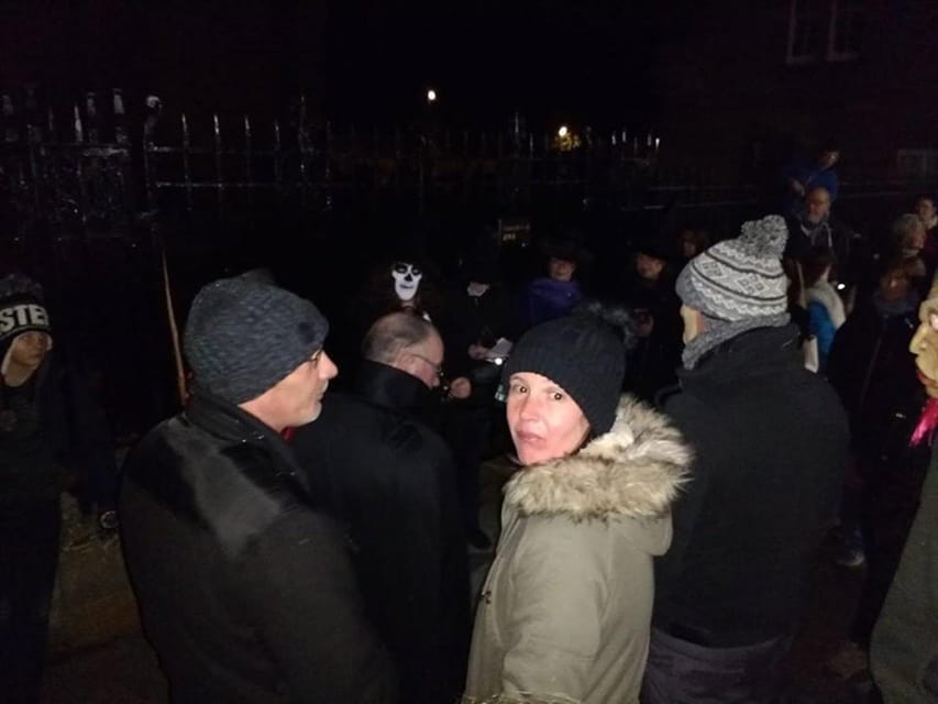Elgin: Witch Trials Tour - Meeting at the stone pillar, then getting pulled into the story