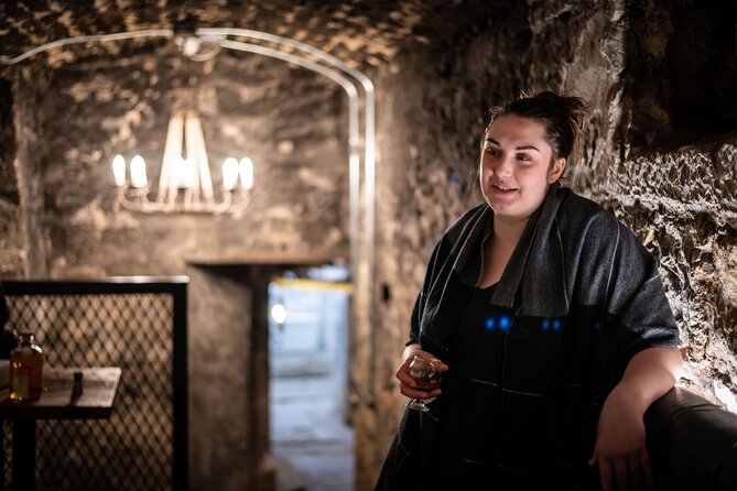 Evolution of Gin and Underground Gin Tasting in Edinburgh | 1hr - Entering The Lost Close, Edinburgh’s vault-like gin room