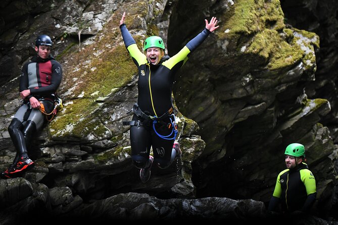Falls of Bruar Canyoning - The actual canyon moments: jumps, slides, abseils, and why you’ll remember them
