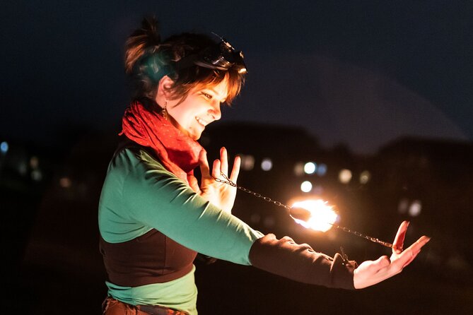 Fire Dancing with Iga - Greyfriars Bobby meeting point, 6:30 pm timing