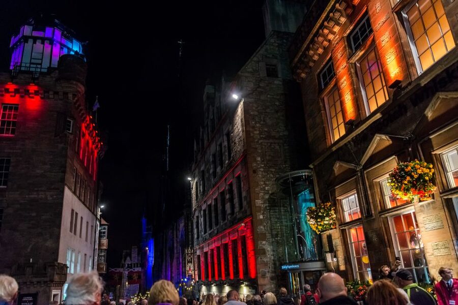 Full-Day Edinburgh Military Tattoo & Scottish Highlands Tour - Back toward Edinburgh past the Forth Bridge, then straight to the Tattoo