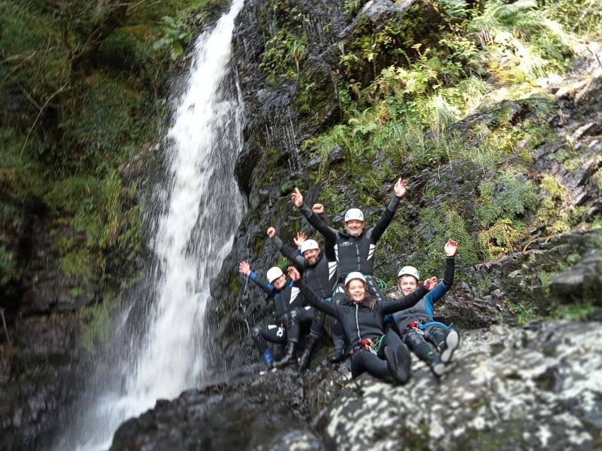 Galloway: Canyoning Adventure Experience - First stop: Murrys Monument car park and a real safety briefing