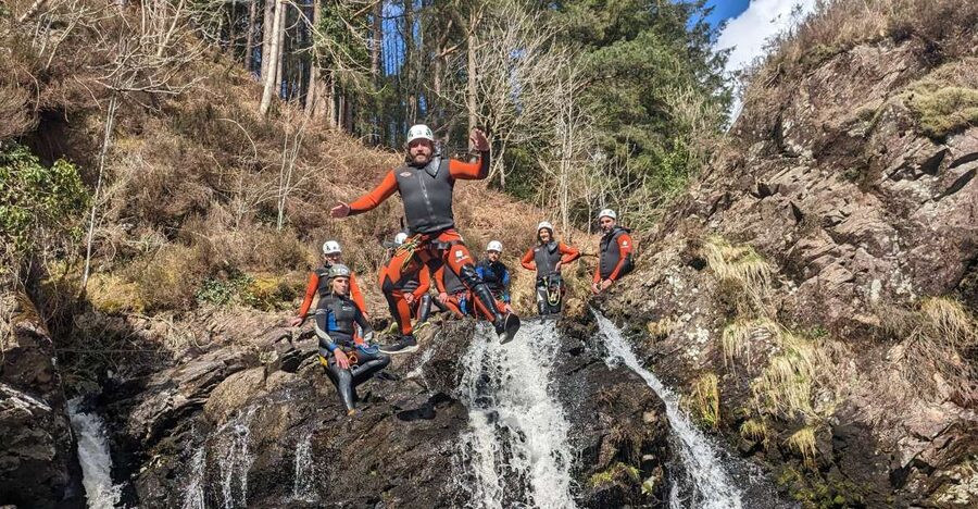 Galloway: Canyoning Adventure Experience - Grey Mares Tail area: where the thrills feel most rewarding