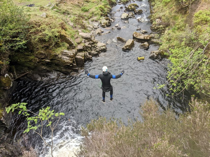 Galloway: Canyoning Adventure Experience - Fitness level and swimming comfort: what moderate really means