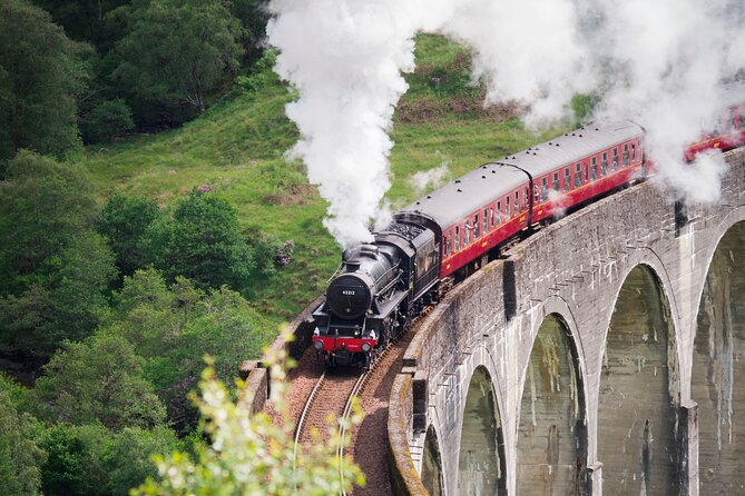 Glenfinnan Viaduct Glencoe and Fort William Tour from Edinburgh - Doune Castle, Callander, and the Kelpies on the return