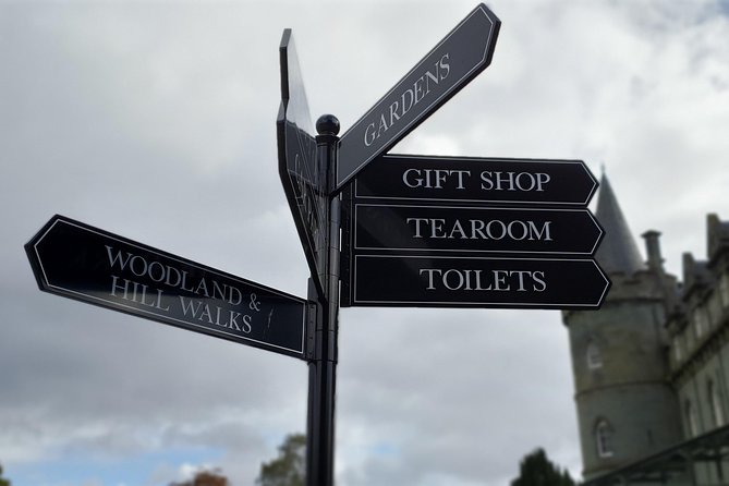 GREENOCK (GLASGOW) SHORE EXCURSION: Scotland Adventure Sightseeing Day Trip Tour - Inveraray Castle and Gardens: inside costs extra, closures shift the plan