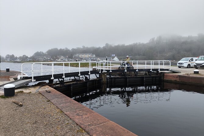 Guided EBike Tour of Inverness - Canal ride to Muirton Locks, then where it meets the sea