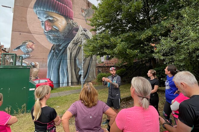 Guided Running Tour of Glasgow - Guides, pace control, and the photo factor (Sean and Neil show up in past runs)