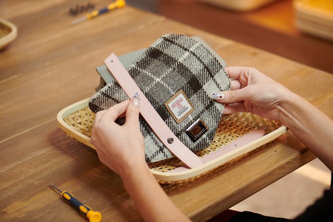Islander Harris Tweed® Mini Satchel Workshop - Choose Your Materials: Body Colors, Harris Tweed or Lochcarron, Straps and Accessories