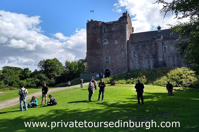 Jamie Fraser Outlander tour to Lallybroch tours Edinburgh - Private group value: what up to 4 people changes