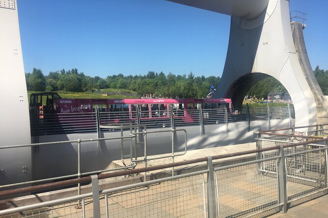 Luxury/Private Day Tour Glasgow to Stirling/Falkirk/Distillery - Falkirk Wheel: world-class canal engineering, with time for lunch