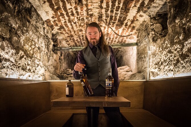 Luxury Whisky Tasting in Edinburgh's Underground Vaults | 90min - Timing tip: book ahead and plan your evening