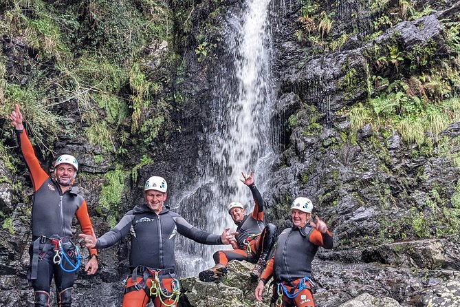 Newton Stewart, Canyoning Adventure at Murrays Canyon - Slides, Steep Descents, and Waterfalls You Can Feel