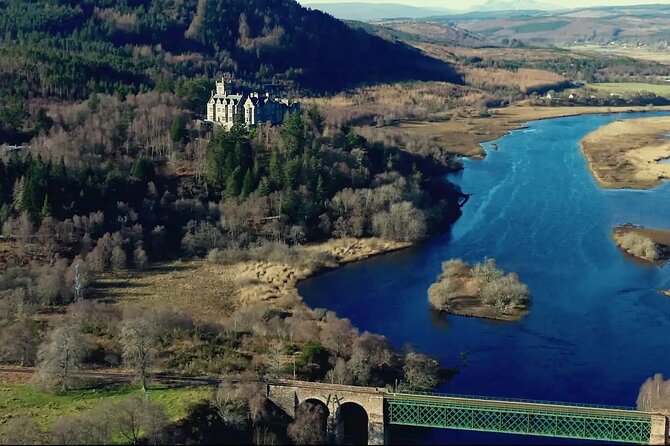 North Day Tour: Dunrobin Castle, Glenmorangie, Dornoch and More - Dornoch Firth viewpoint and Carbisdale Castle: built for photos