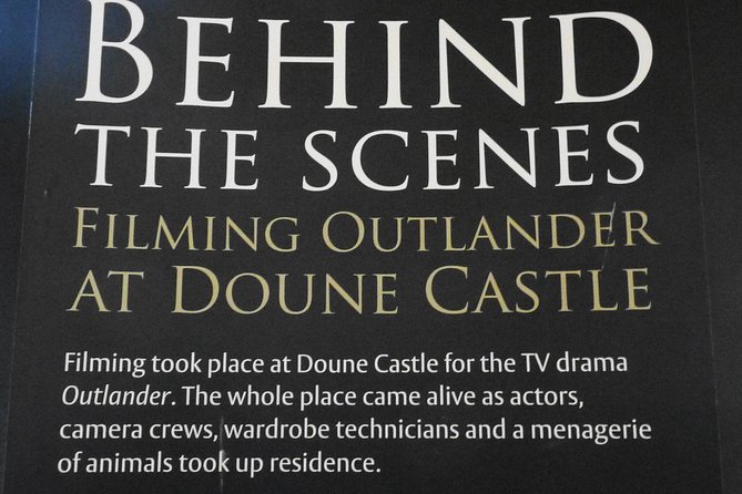 Outlander Special - Private tour value: splitting the cost sensibly for up to 4