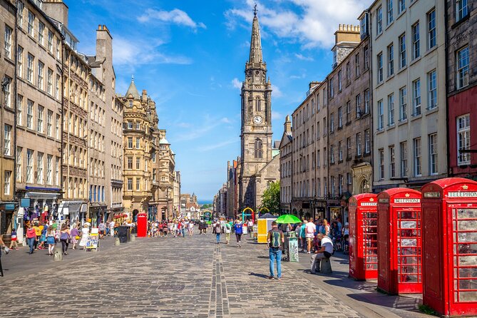 Private Half Day Tour of Edinburgh in a Black Cab - Edinburgh Castle in 30 minutes, with smart choices about tickets