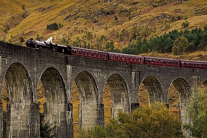 Private Harry Potter, Glenfinnan Viaduct, Highland Edinburgh Tour - The day starts with Forth Road Bridge, then moves into Perthshire cow country