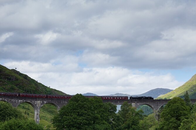 Private Harry Potter, Glenfinnan Viaduct, Highlands tour Glasgow - Stirling Castle, volcanic rock and Scottish power