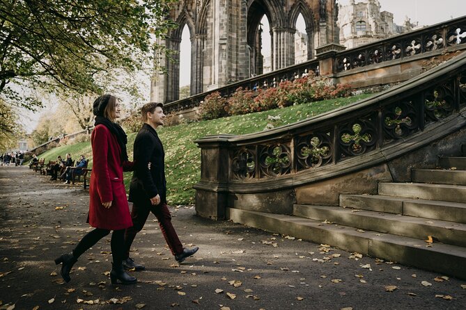 Private Photoshoot in Edinburgh with a Professional Photographer - The Edinburgh route, stop by stop: what each place gives you