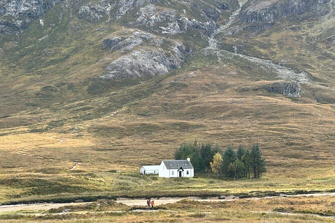 Private Tour of the Highlands, Glencoe and Castles from Stirling - Glencoe: Lonley House, Waterfalls, and the 3 Sisters Area