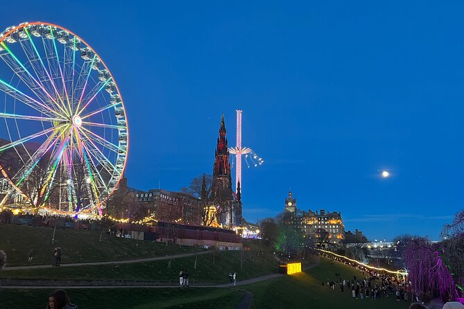 Private Whisky Tasting, Scottish Food & Wine Pairing Tour - The Princes Street Gardens walk and stop 2: locally grown plates with creativity