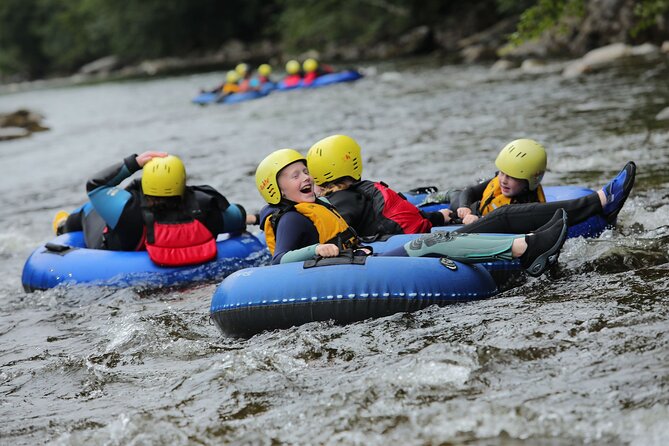 River Tubing in Perthshire - From Ballinluig meeting point to the river in about 3 hours