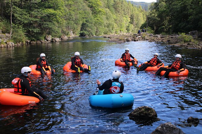 RIVER TUBING on the River Tummel | Pitlochry, Scotland - What happens before you hit the water: gear, fit, and safety talk