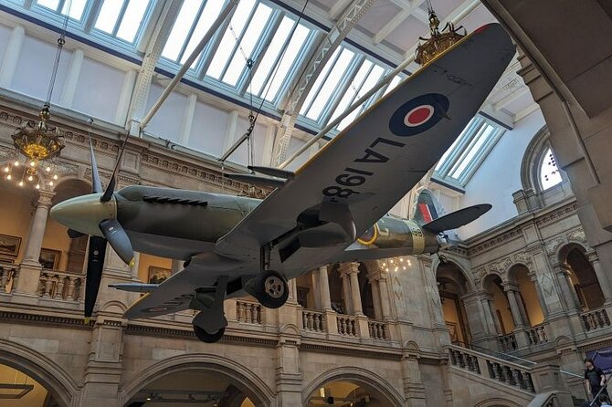 Shore Excursion from Greenock: Glasgow, Kelpies, Falkirk Wheel - Kelvingrove Art Gallery and Museum: Spanish Baroque Meets a WWII Spitfire