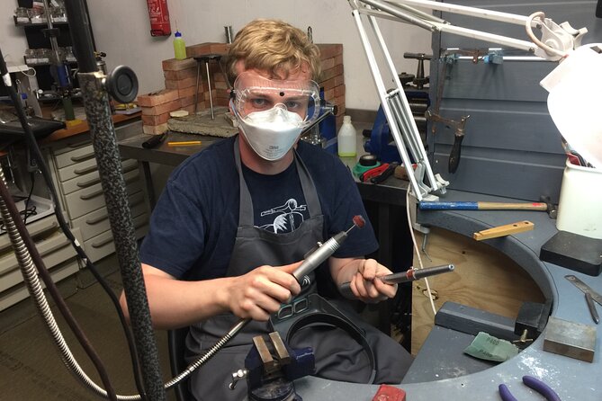 Silver Ring Making Experience - Finding the workshop around Lochearnhead and Balquidder