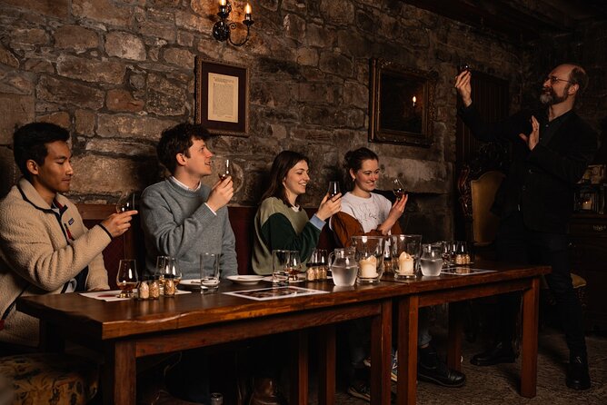 Small Group Edinburgh Whisky Tour and Tasting - The one-hour tasting lesson: water, barley, peat, and casks made clear