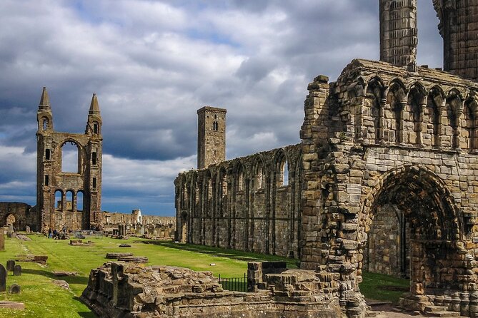 St Andrews, Fife Coast Walk & Historic Abbey Tour from Edinburgh - St Andrews Cathedral Ruins and Optional Castle Time