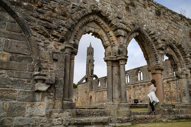 St. Andrews Scenic Stroll: A Private Walking Exploration - Stop 4, St Andrews Cathedral ruins: 12th-century scale