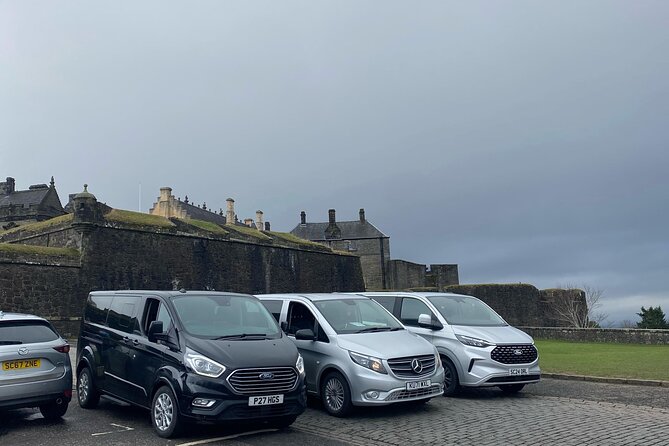Stirling Castle Whisky and The Kelpies Tour - Price and Value for Up to 8 People in a Private Van