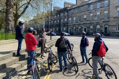 Stunning Edinburgh E-bike Tour max 10 people small group